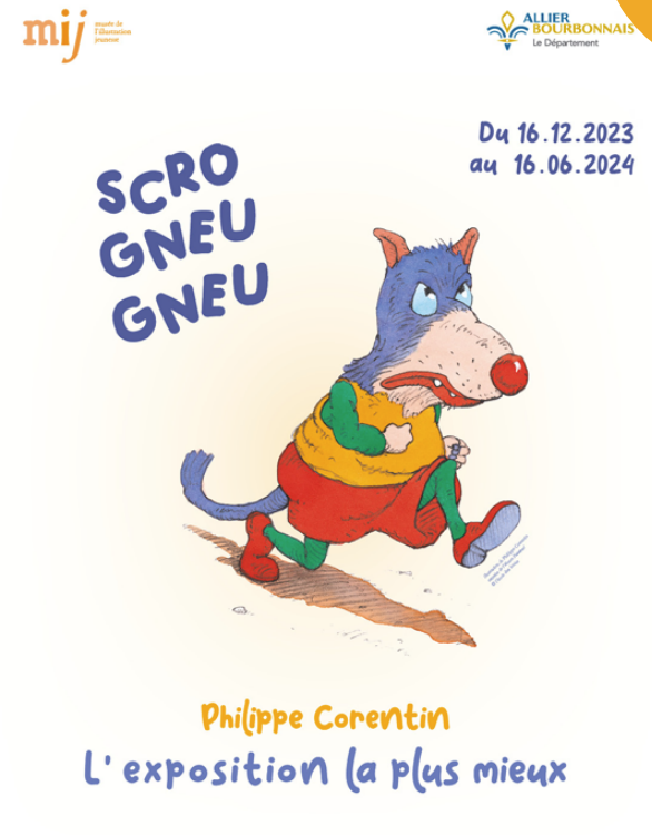 Philippe Corentin au Musée de l'Illustration Jeunesse