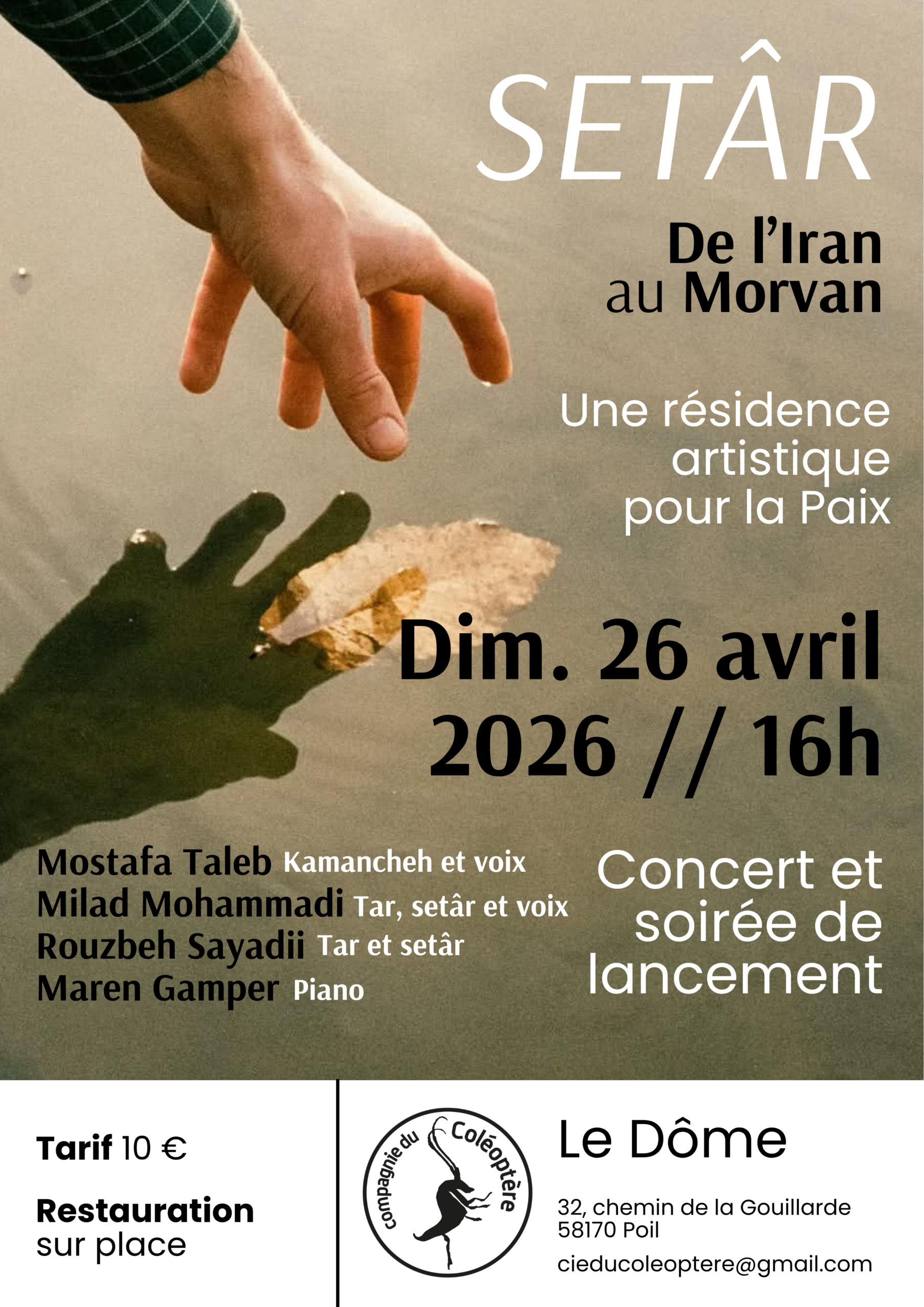Setâr_Iran_Morvan_LE_DOME_Affiche